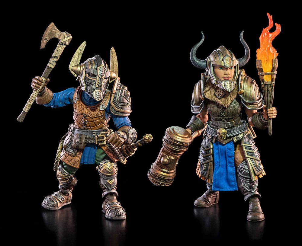 Mythic Legions: Rising Sons Actionfigures 2-Pack Exiles From Under the Mountain 15 cm