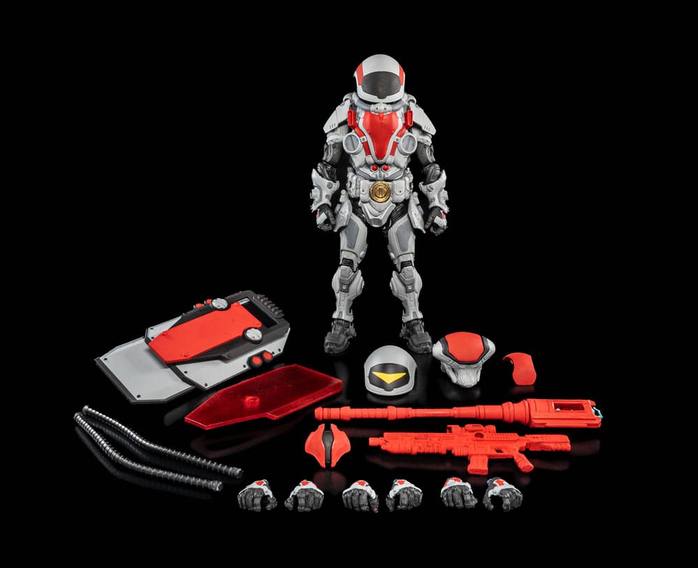 Cosmic Legions: Outpost Zaxxius Actionfigur T.U.5.C.C. Phantom Trooper