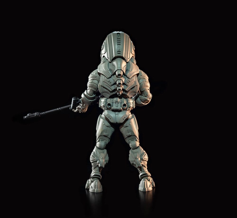 Cosmic Legions Actionfigur T.U.5.C.C. Sentry Legion Builder  - Damaged packaging