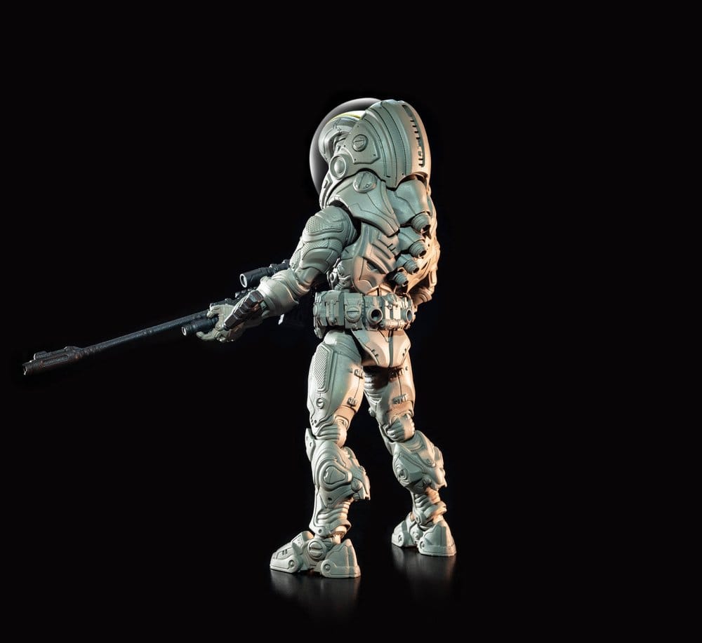 Cosmic Legions Actionfigur T.U.5.C.C. Sentry Legion Builder  - Damaged packaging