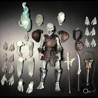 Mythic Legions: Necronominus Actionfigur Undead Builder Pack (Deluxe) 15 cm