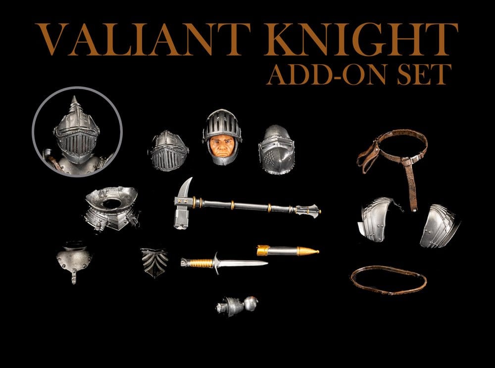 Mythic Legions: Reinforcement 3 Action Figure Accessory Valiant Knight Add-On Set