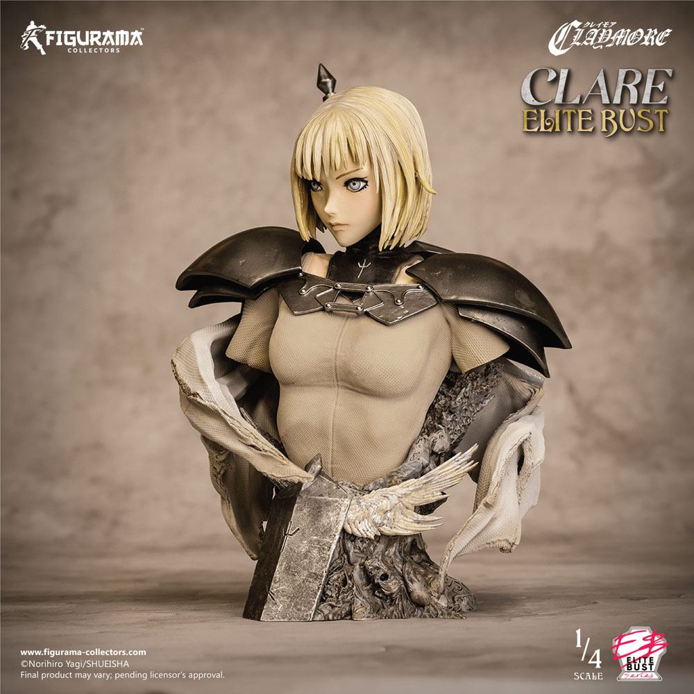 Claymore Elite Bust 1/4 Claire 23 cm