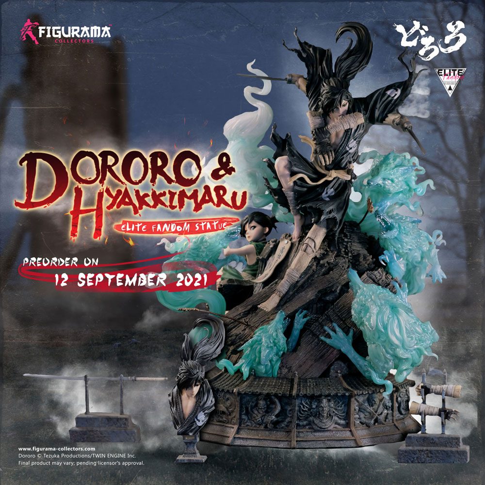 Dororo Elite Fandom Diorama 1/6 Dororo &amp; Hyakkimaru 48 cm