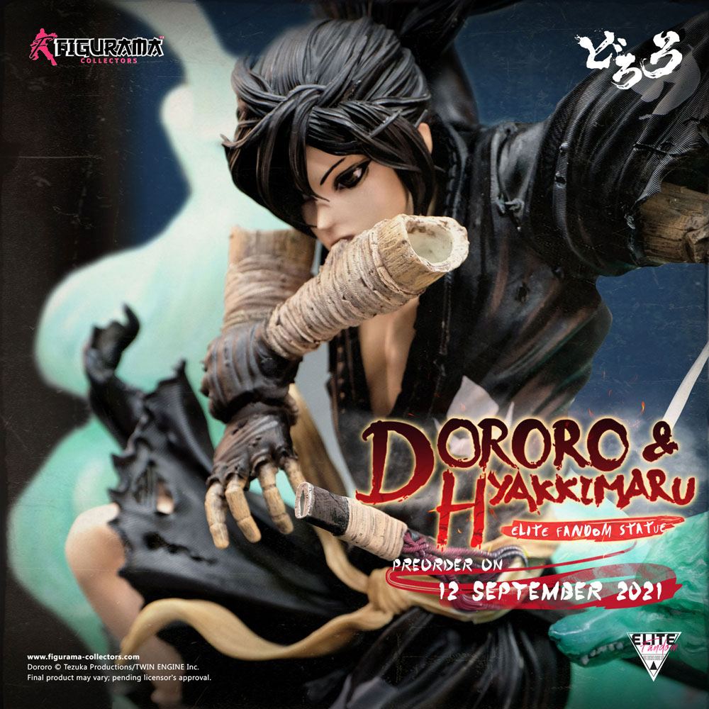 Dororo Elite Fandom Diorama 1/6 Dororo &amp; Hyakkimaru 48 cm