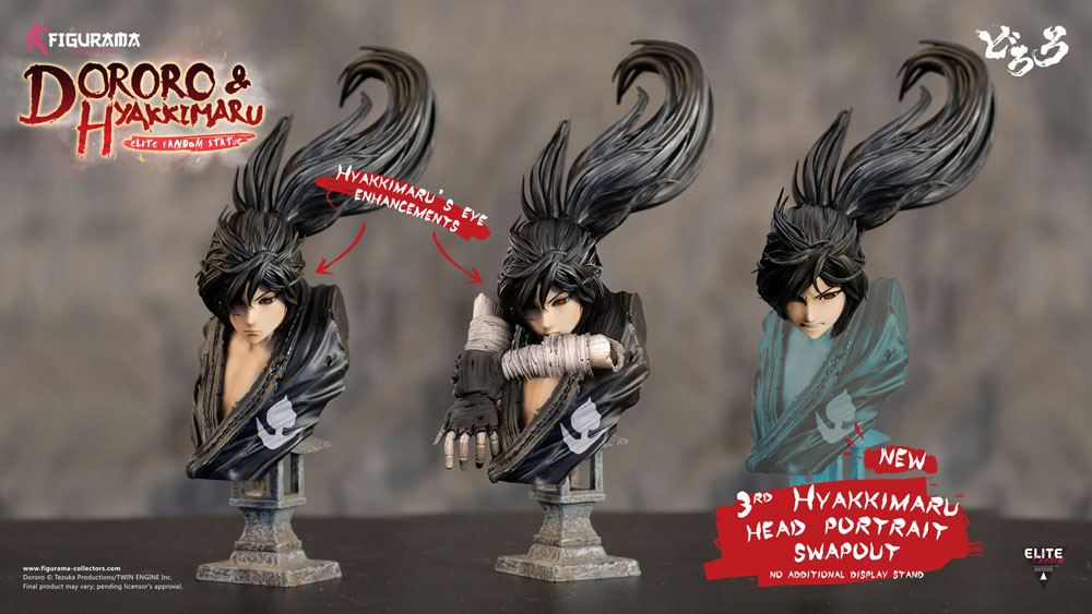 Dororo Elite Fandom Diorama 1/6 Dororo &amp; Hyakkimaru 48 cm