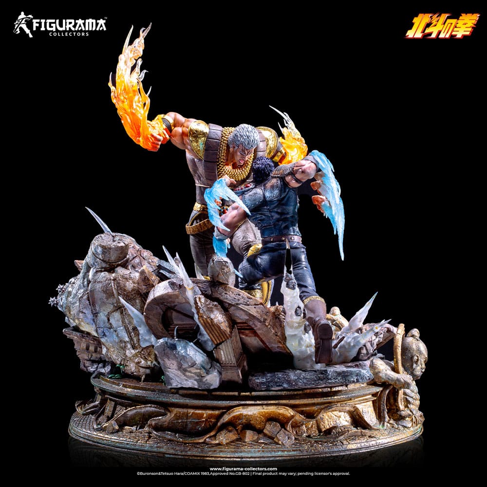 Fist of the North Star Elite Exclusive Statue 1/6 Kenshiro vs Raoh 59 cm