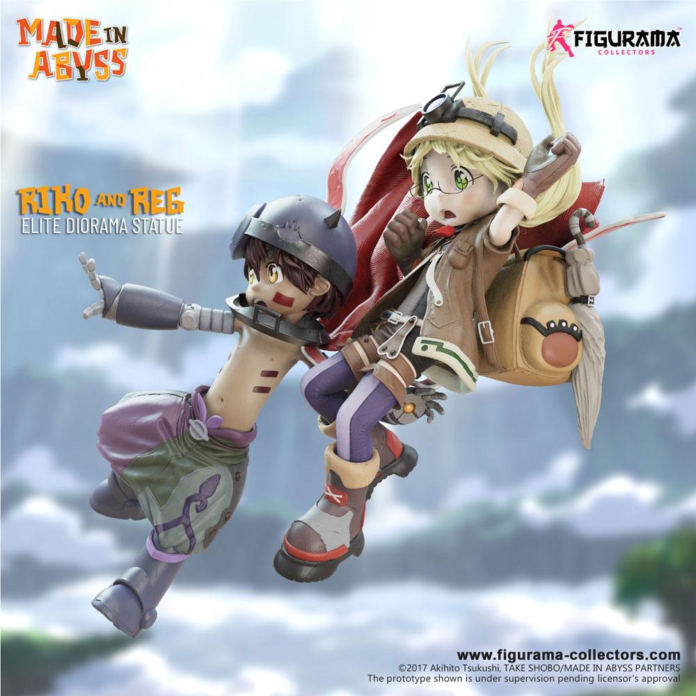 Made in Abyss Elite Fandom Diorama 1/6 Riko & Reg 38 cm