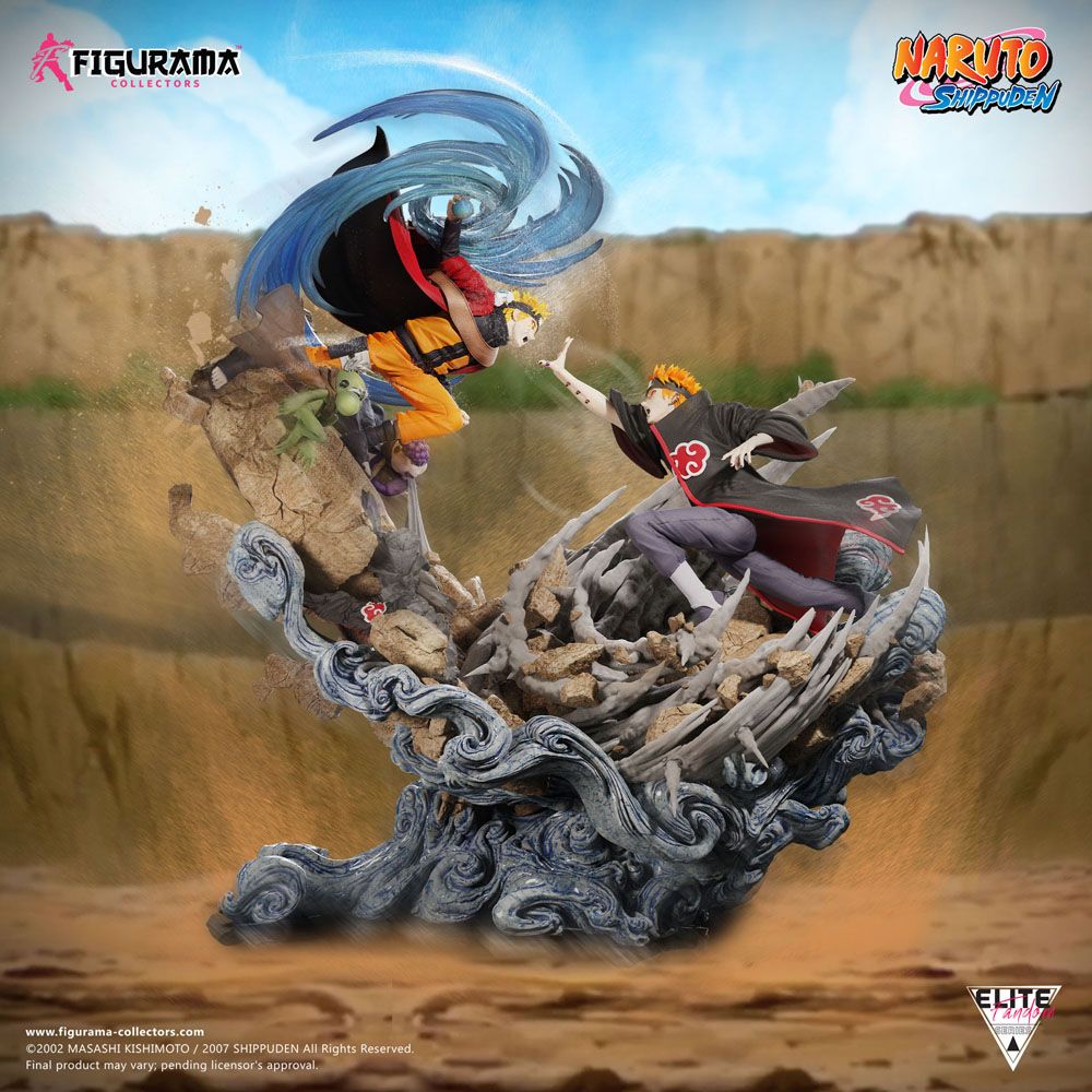 Naruto Elite Fandom Diorama 1/6 Naruto vs. Pain 69 cm