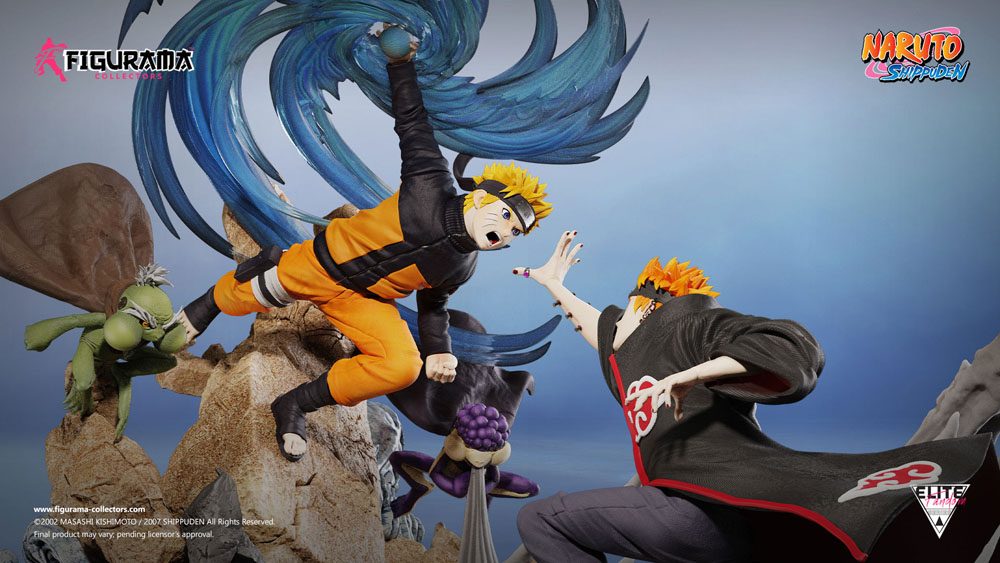 Naruto Elite Fandom Diorama 1/6 Naruto vs. Pain 69 cm