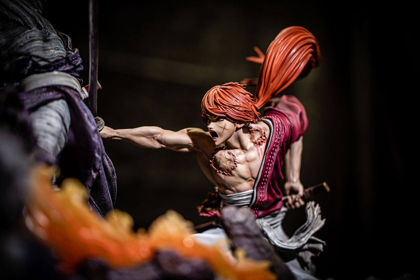 Rurouni Kenshin Elite Exclusive Statue 1/6 Kenshin vs. Shishio 25th Anniversary Edition 60 cm