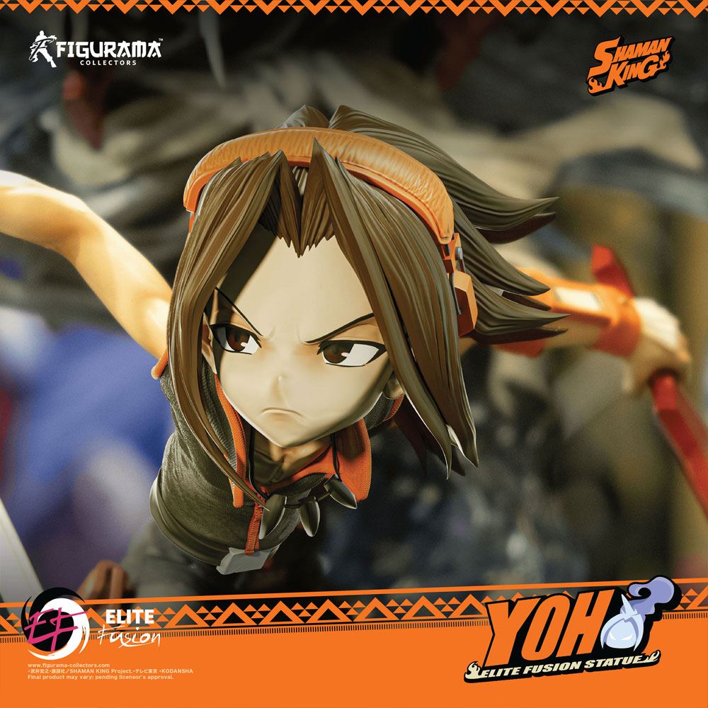 Shaman King Elite Fusion Diorama 1/6 Yoh 62 cm