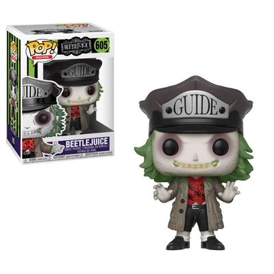 Beetlejuice POP! Horror Vinyl Figure Beetlejuice Guide Hat 9 cm