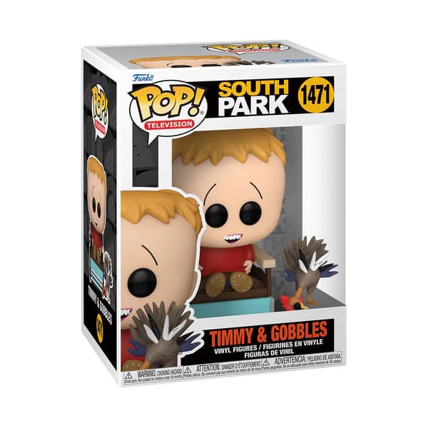 South Park POP &amp; Buddy! Animation Vinyl Figure Timmy &amp; Gobbles 9 cm