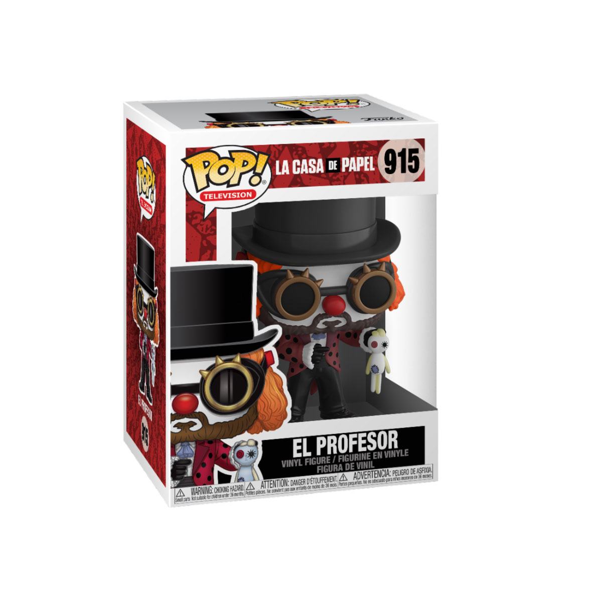 Money Heist POP! TV Vinyl Figure Professor O Clown 9 cm