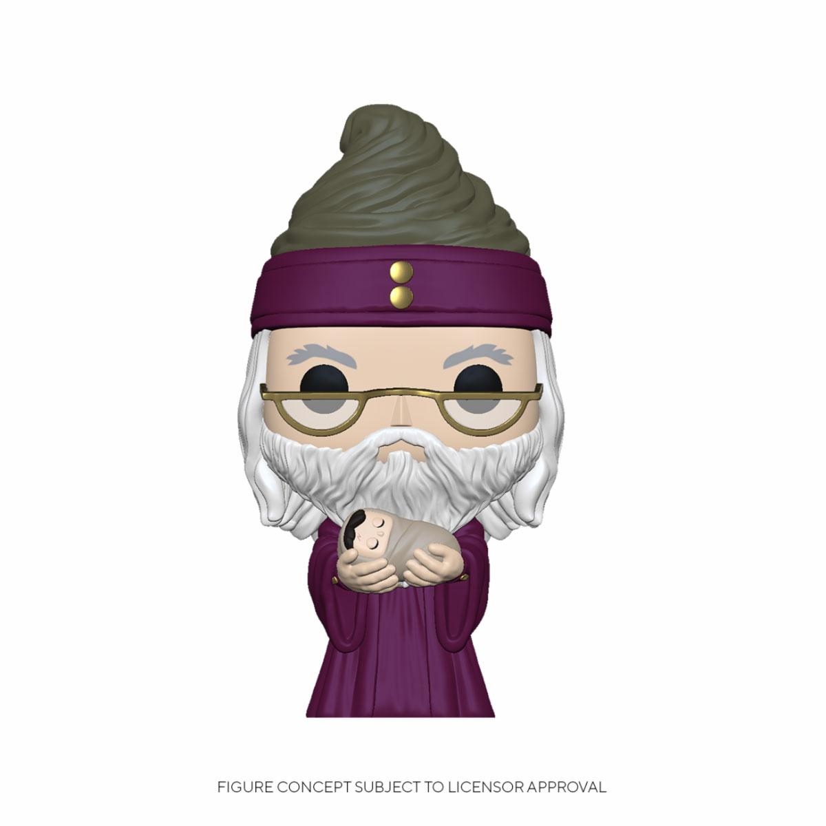 Harry Potter POP! Movies Vinyl Figure Dumbledore w/Baby Harry 9cm