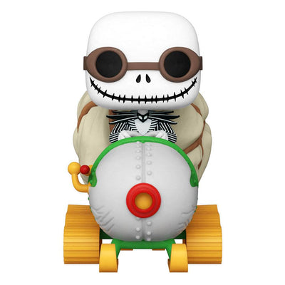 Nightmare before Christmas POP! Rides Vinyl Figure Jack w/Goggles & Snowmobile 18 cm