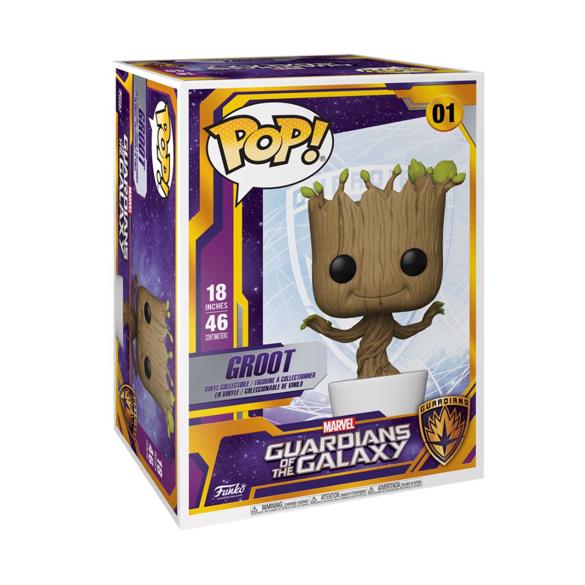 Guardians of the Galaxy Super Sized POP! Marvel Vinyl Figure Dancing Groot 46 cm