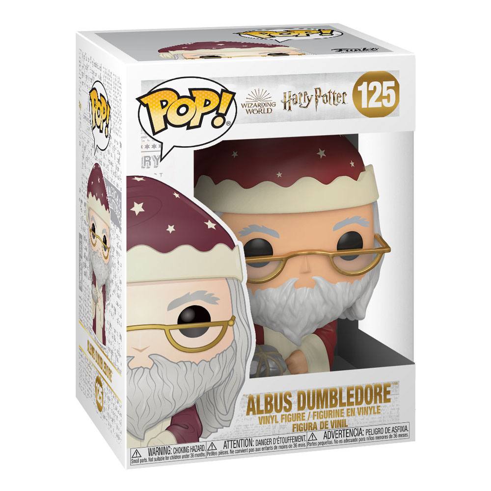 Harry Potter POP! Vinyl Figure Holiday Albus Dumbledore 9cm