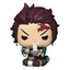 Demon Slayer POP! Animation Vinyl Figure Tanjiro w/Noodles 9cm