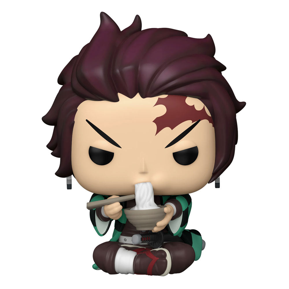 Demon Slayer POP! Animation Vinyl Figure Tanjiro w/Noodles 9cm