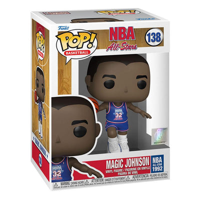 NBA Legends POP! Basketball Vinyl Figure Magic Johnson (Blue All Star Uni 1991) 9 cm