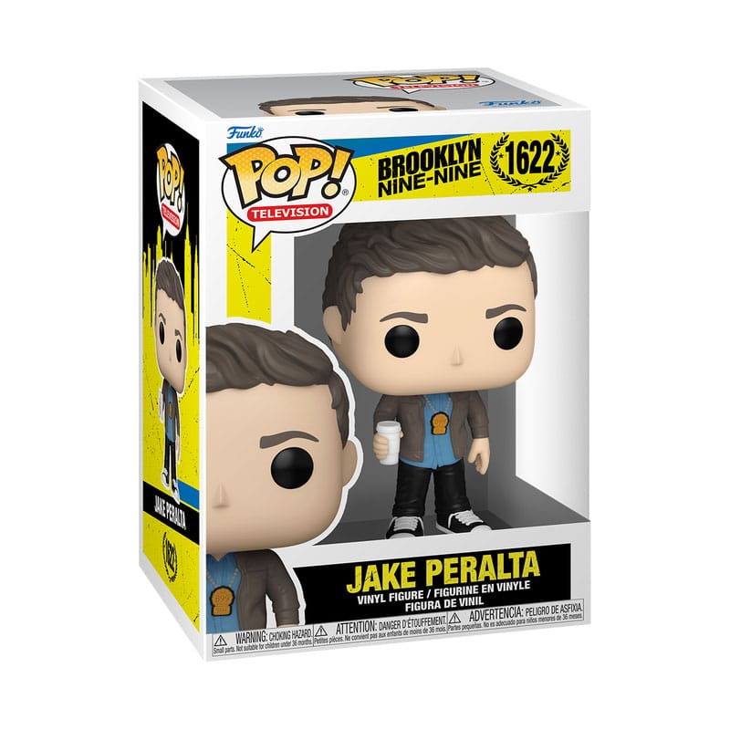 Brooklyn Nine-Nine POP! TV Vinyl Figure Jake w/ bagel 9 cm