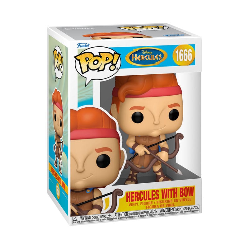 Hercules 25th Anniversary POP! Movies Vinyl Figure Hercules with Bow 9 cm
