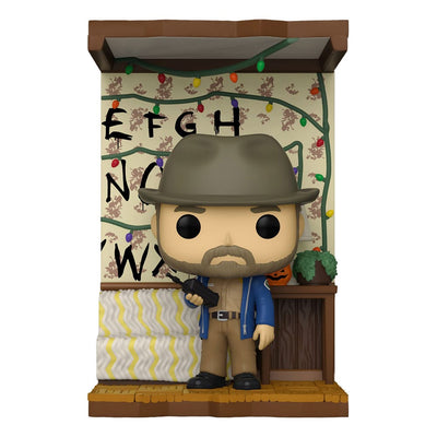 Stranger Things POP! Deluxe Vinyl Figure Byers House: Hopper 9 cm