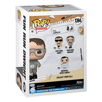 The Office US POP! TV Vinyl Figure Fun Run Dwight 9 cm