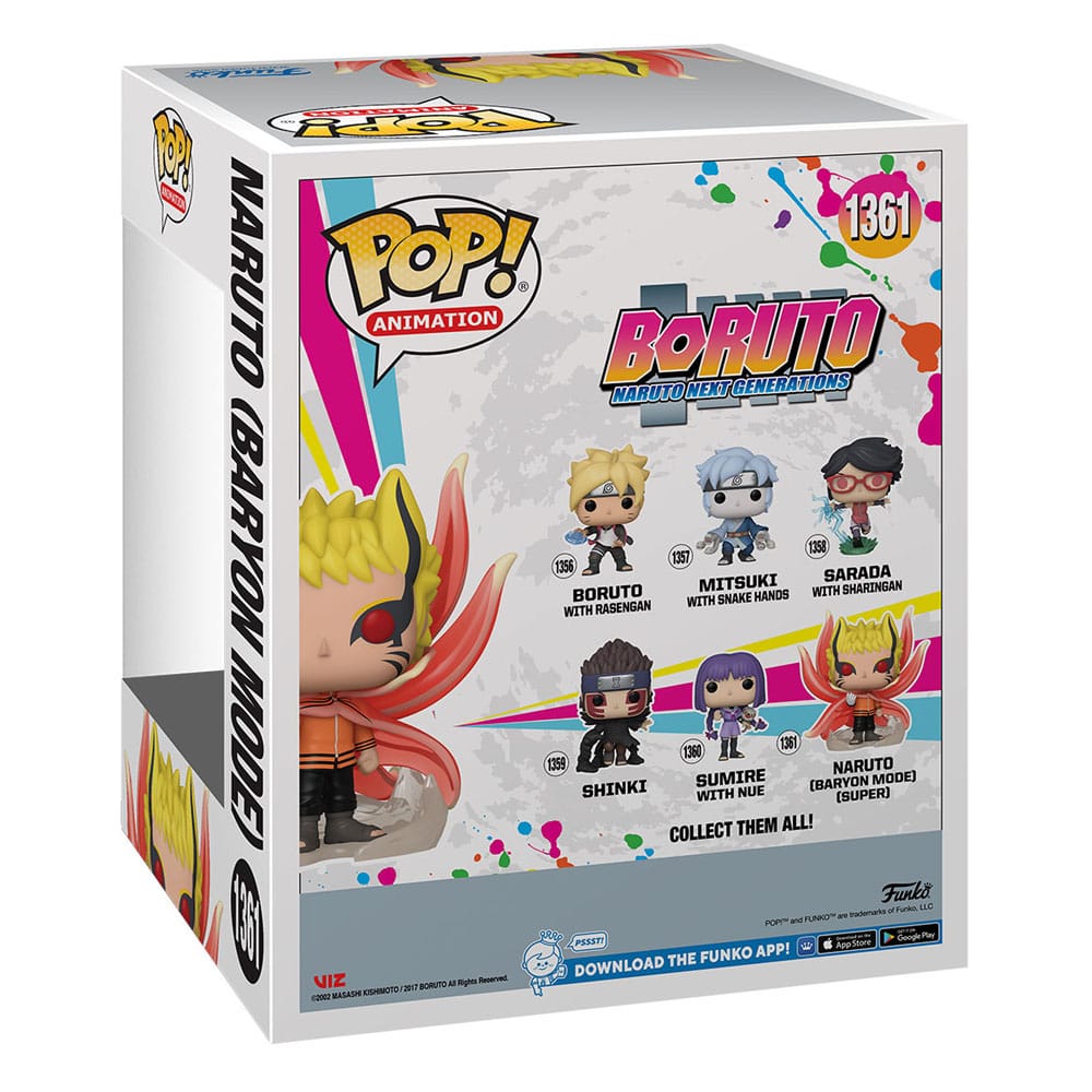 Boruto - Naruto Next Generations Super Sized POP! Vinyl Figure Baryon Naruto 15cm