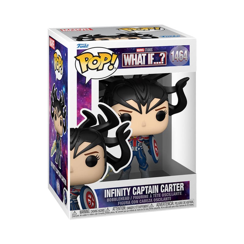 What If...? POP! Animation Vinyl Figure Infinity Captain Carter 9 cm