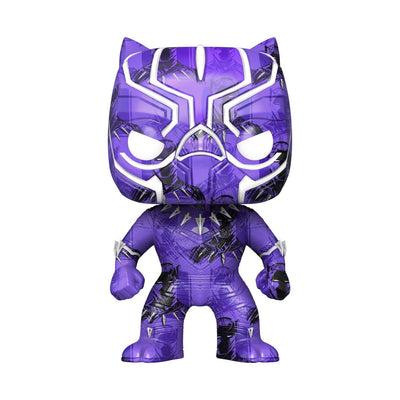 Marvel POP! Artist Series Vinyl Figure Black Panther Special Edition 9 cm