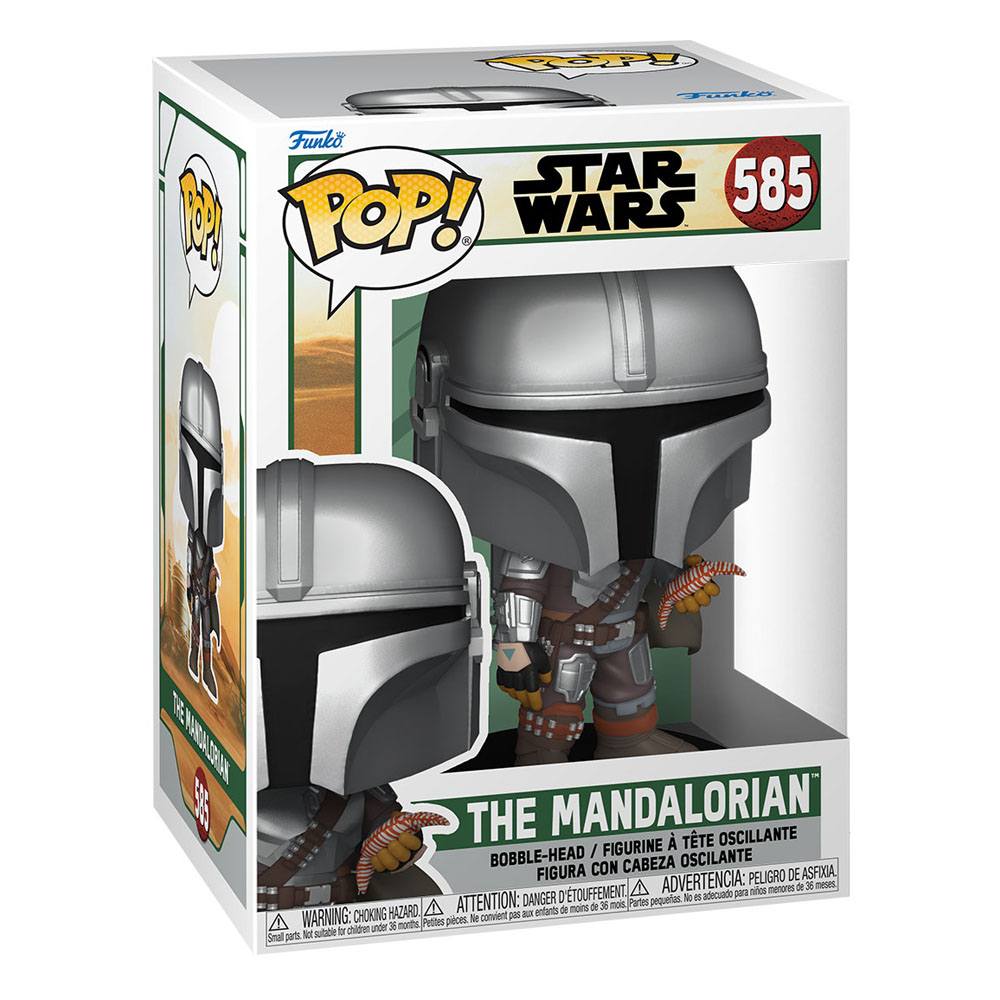 Star Wars The Book of Boba Fett POP! TV Vinyl Figure Mando w/pouch 9 cm