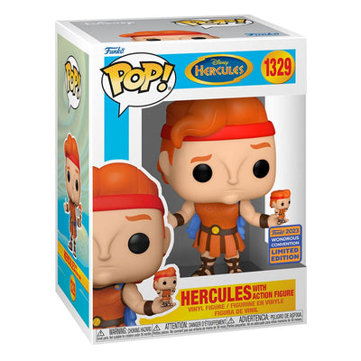 Hercules POP! Disney Vinyl Figure ercules w/ Action Figure 9 cm