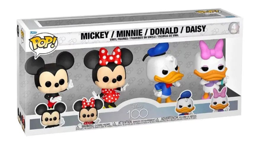 Disney POP! Movies Vinyl Figure 4-Pack Classics 9 cm