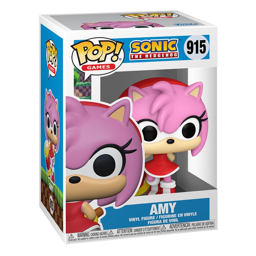 Sonic the Hedgehog POP! Games Vinyl Figure Amy Rose 9 cm