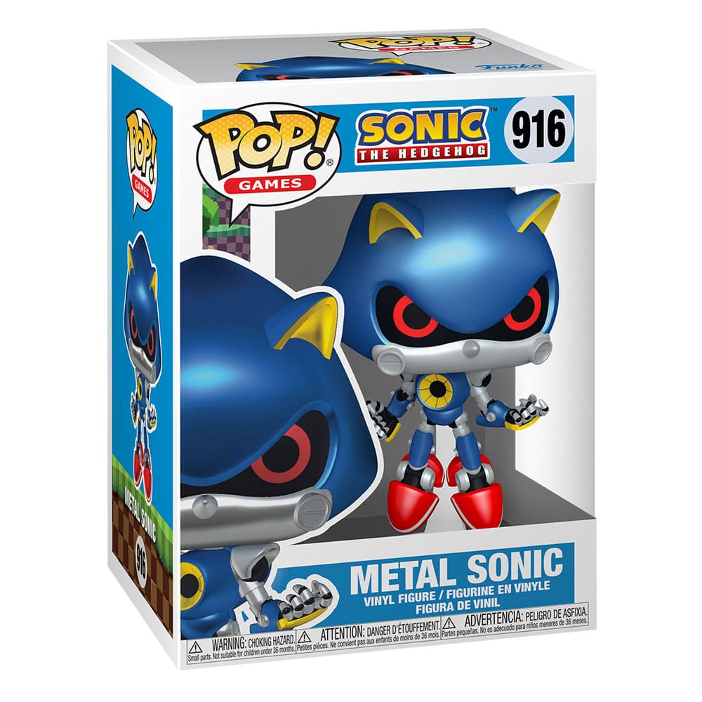 Sonic the Hedgehog POP! Games Vinyl Figure Metal Sonic 9 cm