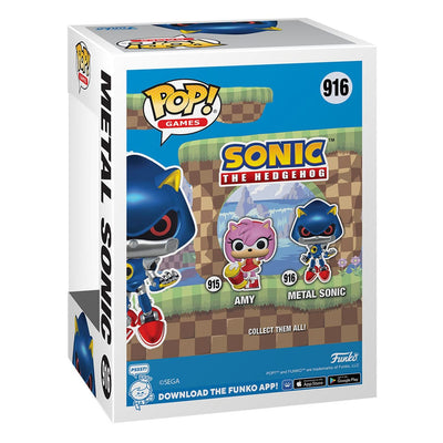 Sonic the Hedgehog POP! Games Vinyl Figure Metal Sonic 9 cm