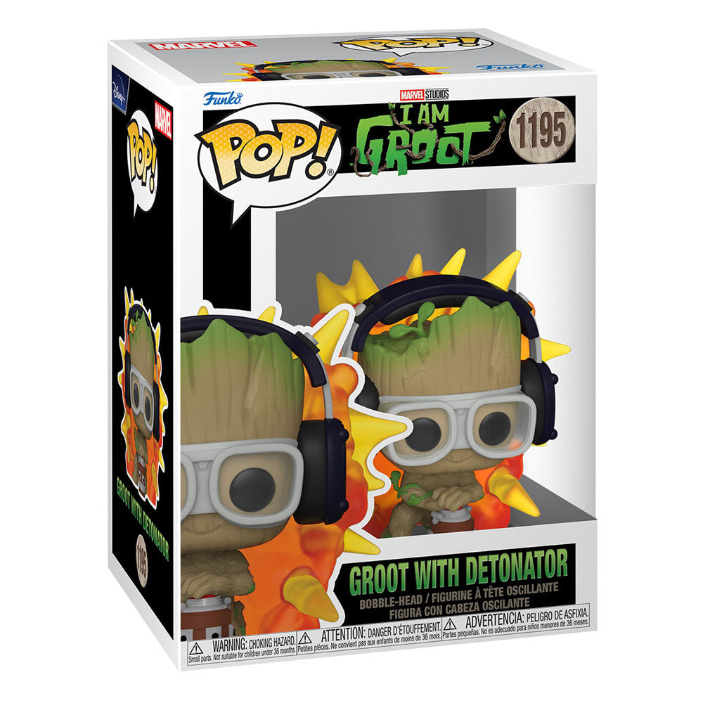 I Am Groot POP! Vinyl Figure Groot w/ detonator 9cm