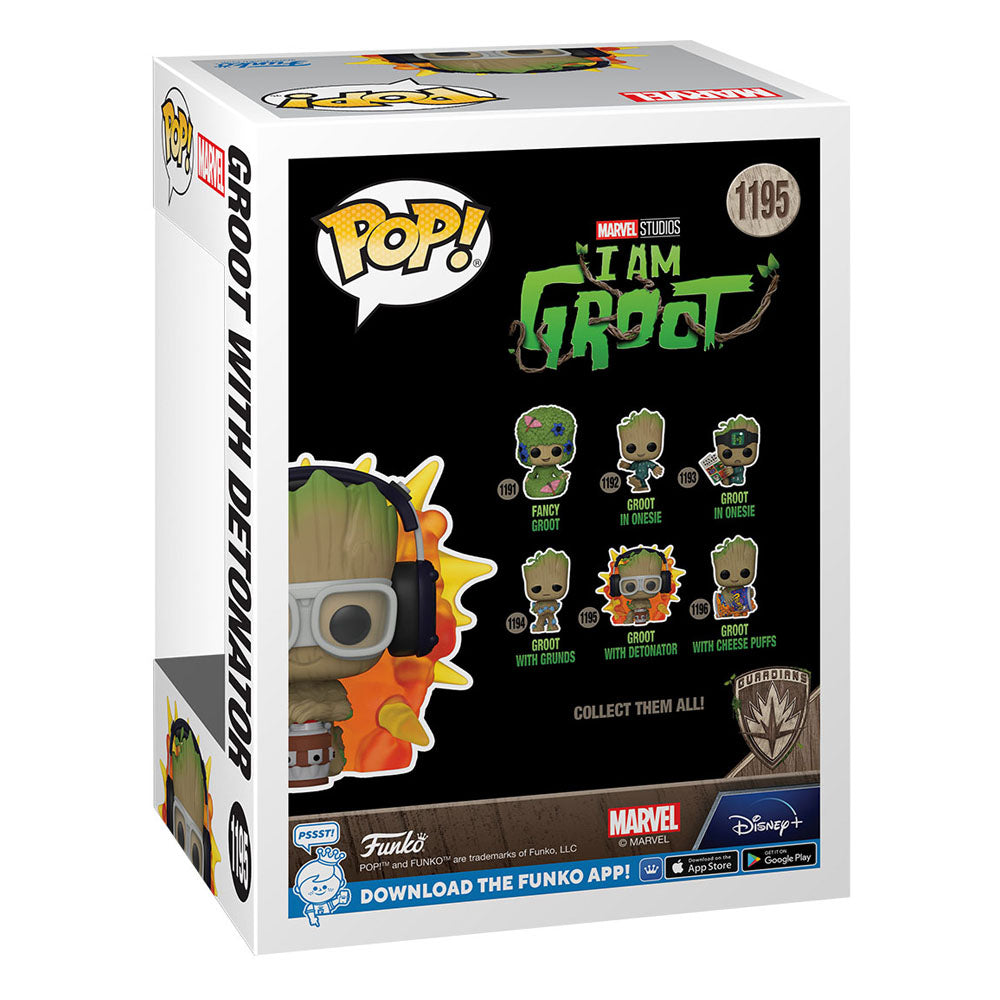 I Am Groot POP! Vinyl Figure Groot w/ detonator 9 cm