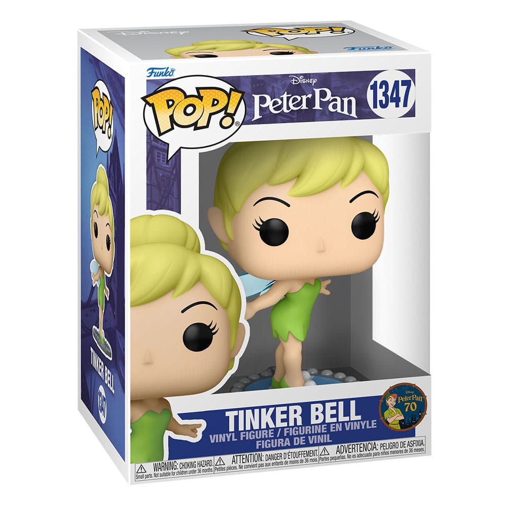 Peter Pan 70th Anniversary POP! Disney Vinyl Figure Tink on Mirror 9cm