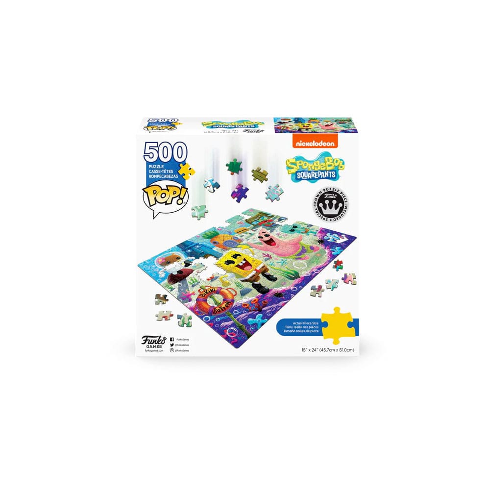 SpongeBob SquarePants  POP! Jigsaw Puzzle Poster (500 pieces)