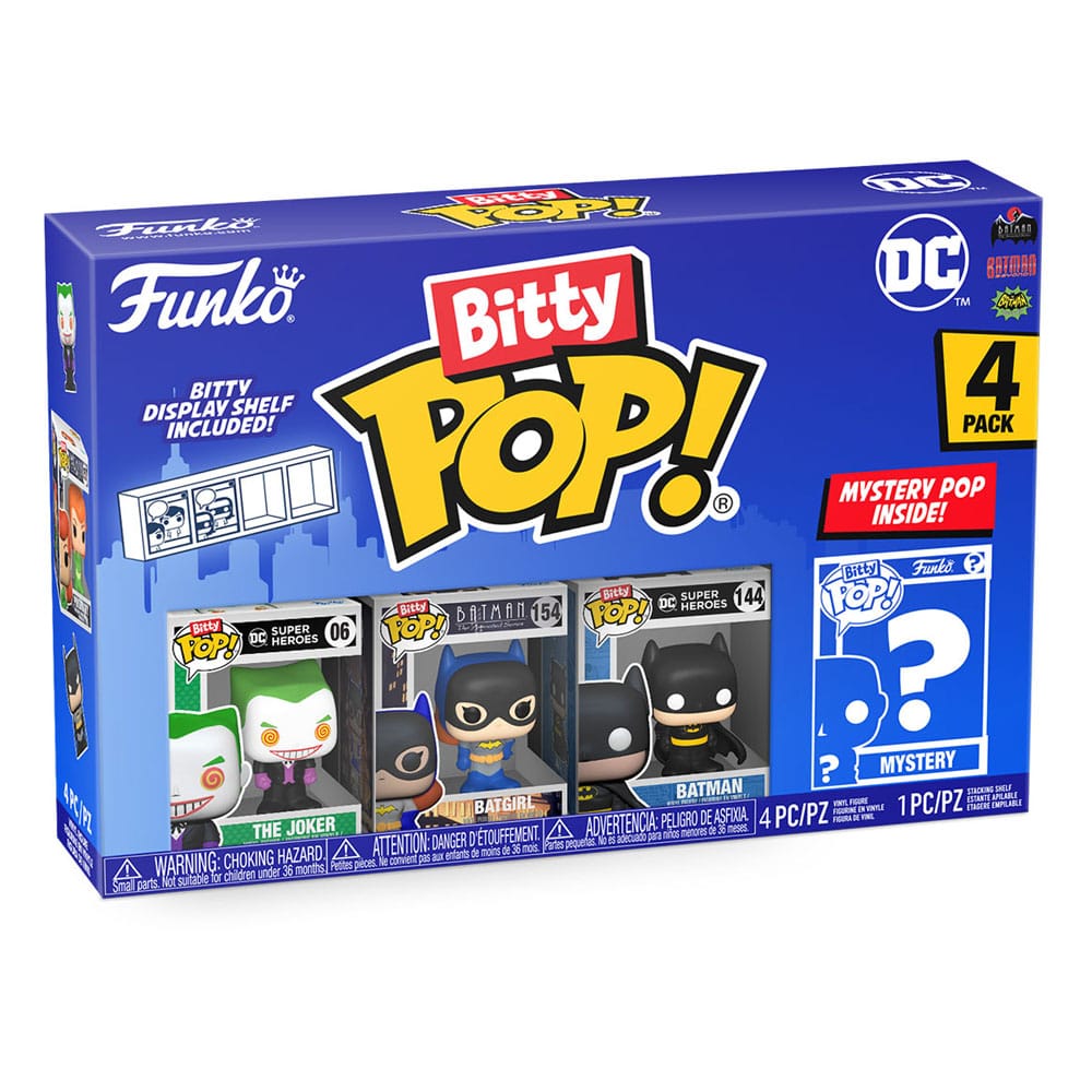 DC Bitty POP! Vinyl Figure 4-Pack The Joker 2,5 cm