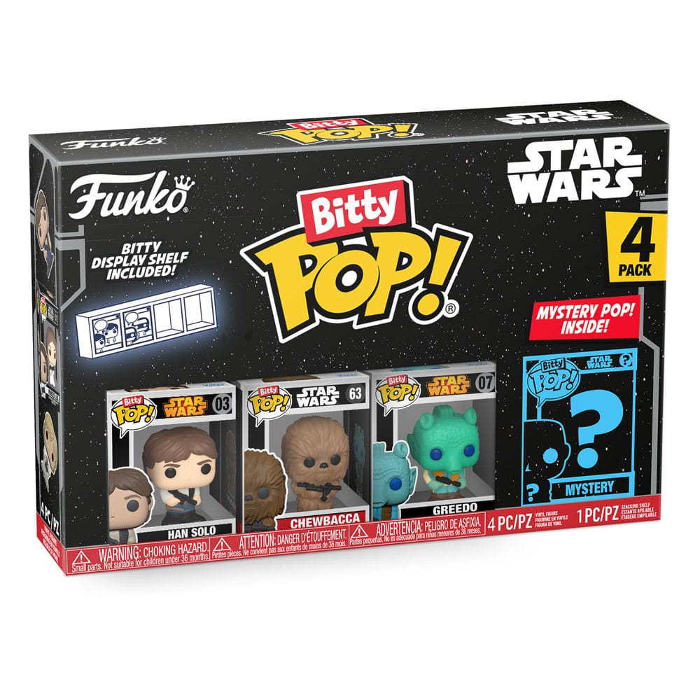 Star Wars Bitty POP! Vinyl Figure 4-Pack Han Solo 2.5cm