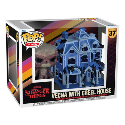 Stranger Things POP! Town Vinyl Figure Vecna ​​with Creel House 9 cm