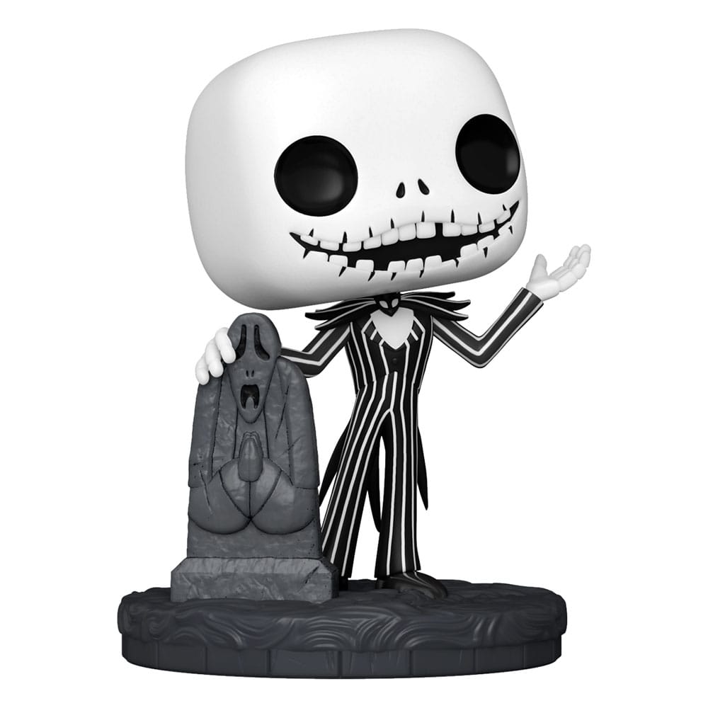 Nightmare before Christmas 30th POP! Disney Vinyl Figure Jack w/ Gravestone 9cm