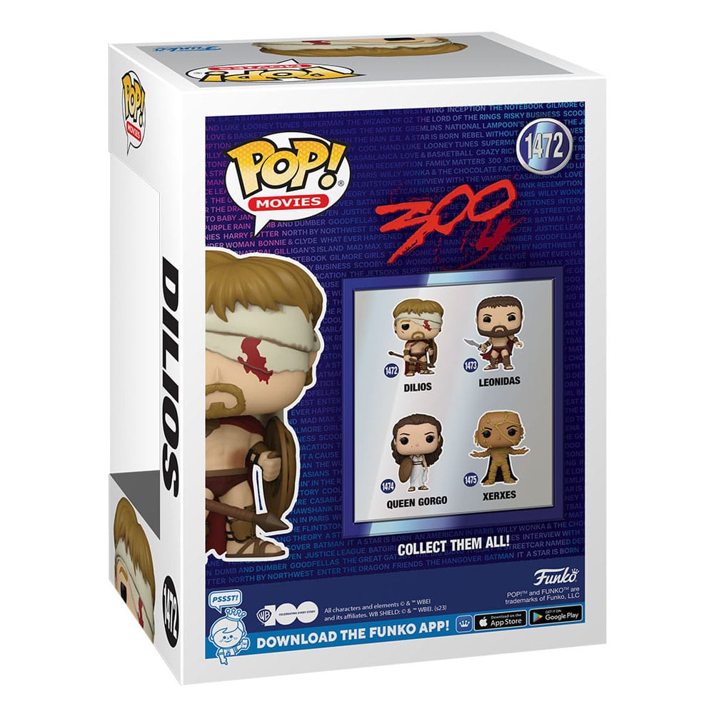 300 POP! Movies Vinyl Figure Dilios 9 cm