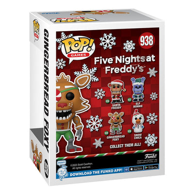 Five Nights at Freddy's POP! Games Vinyl Figure Holiday Foxy 9 cm