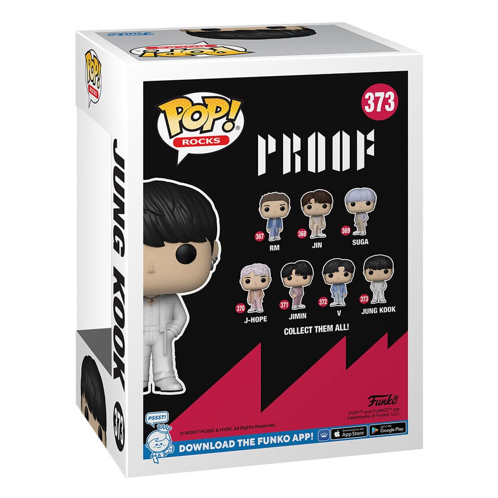 BTS POP! Rocks Vinyl Figure Jung Kook 9 cm